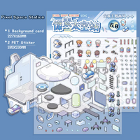 Isometric Pixel Sticker Series 1