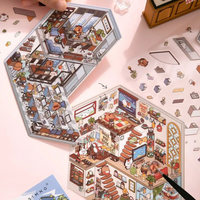 Jumbo 3D Isometric Sticker Scenes Series 3