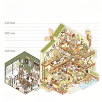 Jumbo 3D Isometric Sticker Scenes