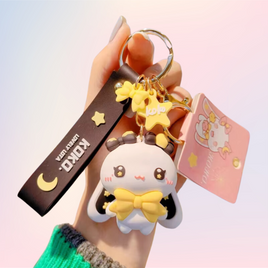 Kawaii Koko Bunny Keychain Moon Baby