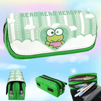 Keroppi Double Zip Pencil Case