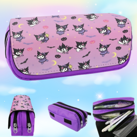 Kuromi Spooky All Over Print Pencil Case