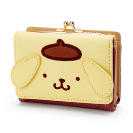 Pompompurin Sanrio Clasp Tri Fold Purse