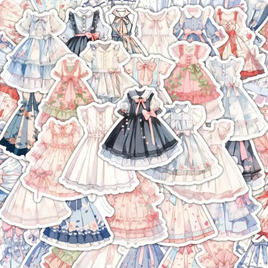 Lolita Dresses 50 Pack Stickers