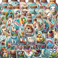 Animals in a Bottle 50 Pack Stickers