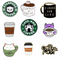 Cats and Caffeine Pin