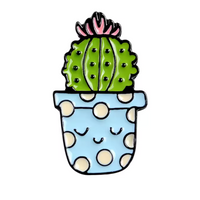 Cute Cactus Plants Enamel Pin