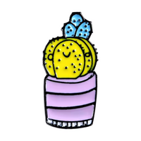 Cute Cactus Plants Enamel Pin