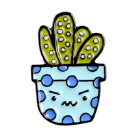 Cute Cactus Plants Enamel Pin