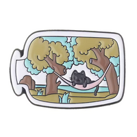 Kitty in a Bottle Pin