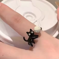 Kitty and Cat Ring