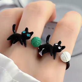 Kitty and Cat Ring