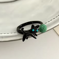 Kitty and Cat Ring