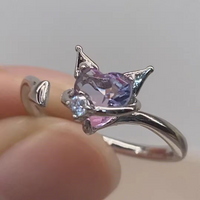 Sanrio Kuromi Purple Heart Ring