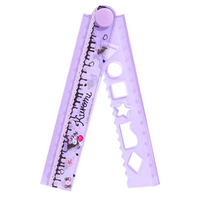 Sanrio Flip and Shape Ruler 30cm