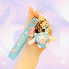 Sanrio Cinnamoroll Snuggle Costume Keychain