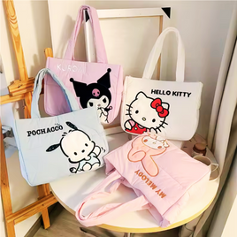 Sanrio Soft Lined Tote Bag