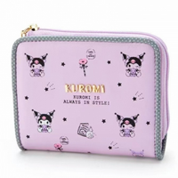 Kuromi Zip Around Charm Purse