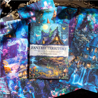 30 Piece Fantasy Territories Paper Pack