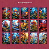 30 Piece Fantasy Territories Paper Pack