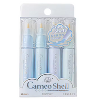 Cameo Shell Glitter Highlighters