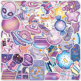 Space Surprises 50 Sticker Pack