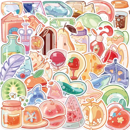 Juicy Fruits 40 Piece Sticker Pack