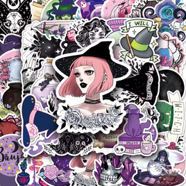 Witch Vibes 50 Pack Stickers