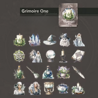 Elemental Grimoire Sticker Collection