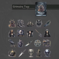 Elemental Grimoire Sticker Collection