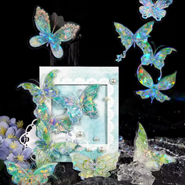 Garden Collection Series Crystal Butterflies