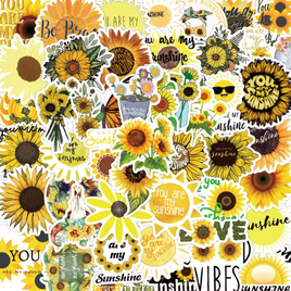 Garden of Sunflowers Stickers