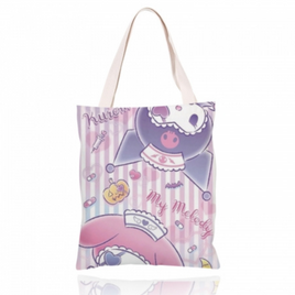 My Melody and Kuromi Canvas Print Tote Bag