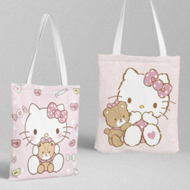 Sweet Hello Kitty Canvas Print Sanrio Tote Bag