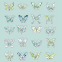 Garden Collection Series Crystal Butterflies