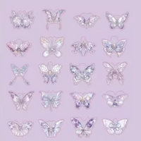 Garden Collection Series Crystal Butterflies