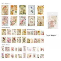 100 Piece Spring Retro Vintage Pages