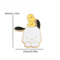 Sanrio Friends Enamel Alloy Pins