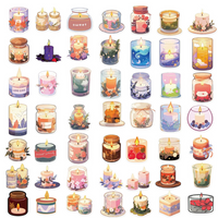 Scented Candles 50 Piece Sticker Pack