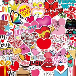 All The Love Stickers 50 Pack Stickers