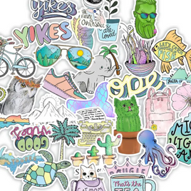 Good Vibes Mix Stickers