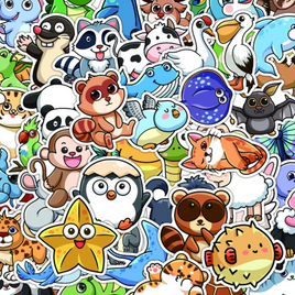 Even More Cute Animals Stickers