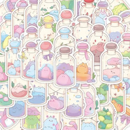 Cuteness in a Bottle Stickers