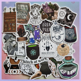 The Witch Cabinet 40pack Stickers